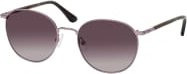 WOOD FELLAS HUB 11723 Sonnenbrille, Rund, Vollrand, Herren, Purple, Grey - Bild 1