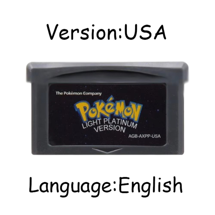 Bandai GBA Spielkassette My Ass Liquid Crystal Ashgray Moemon Emerald Snakewood RPG für 32-Bit-Videospielkonsolen in Grau und Lila - Bild 2