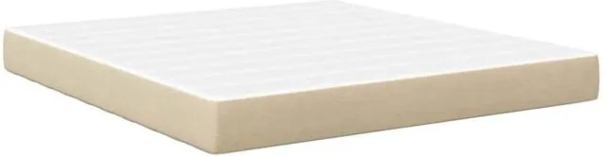 vidaXL Taschenfederkern Matratze in Grün mit modernem Stoffbezug B/T: 180 x 200 cm - Bild 1