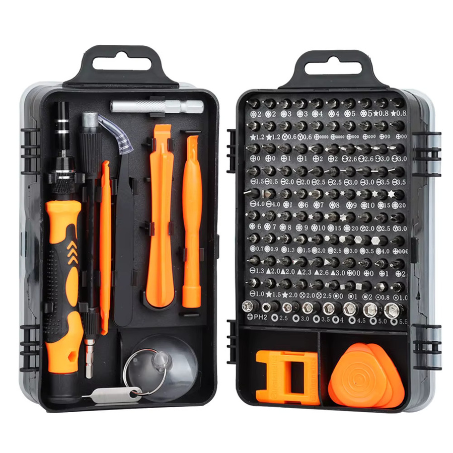 WOZOBUY 140 in 1 Schraubendreher-Set mit magnetischen Torx und Phillips Bits für die Reparatur von Telefon und PC - Bild 5