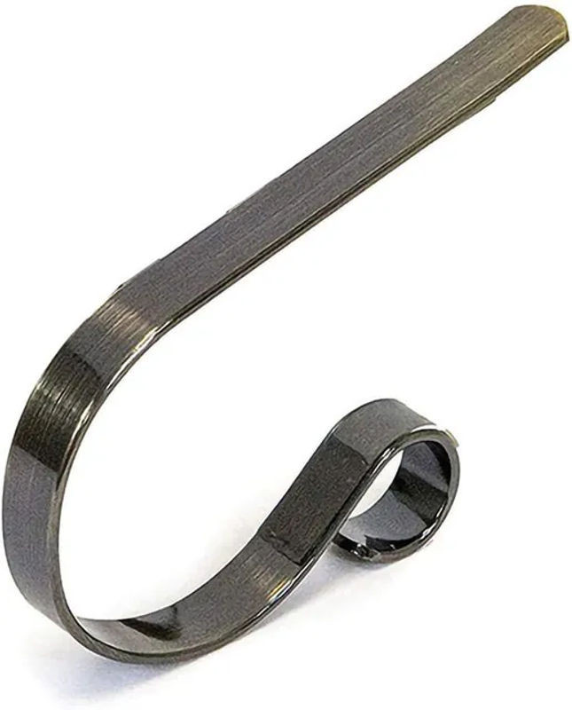 CosyHome Weihnachtsstrumpf-Haken aus Metall in Schwarz - Bild 1