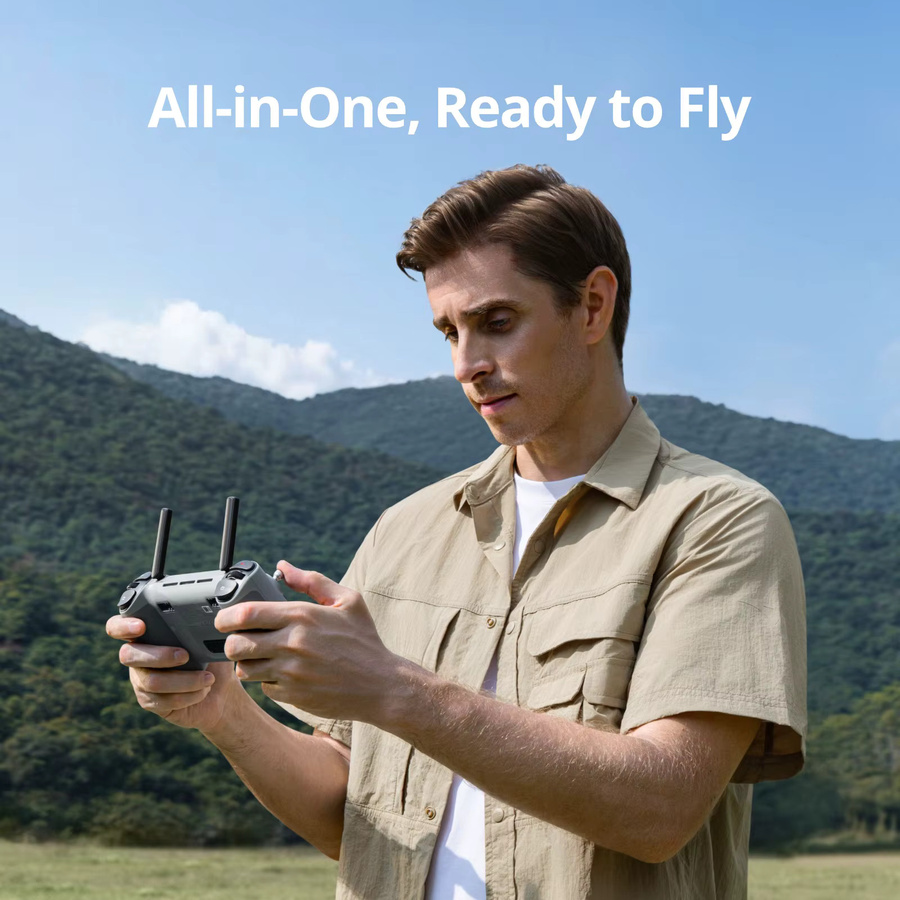 Potensic Fernbedienung für ATOM 2 Drohne mit 5,5 Zoll Bildschirm und 1080P Display in Grau - Bild 5