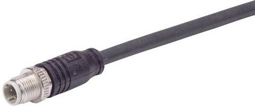 HARTING Sensor-Aktor-Steckverbinder konfektioniert Schwarz 0,2 m - Bild 1