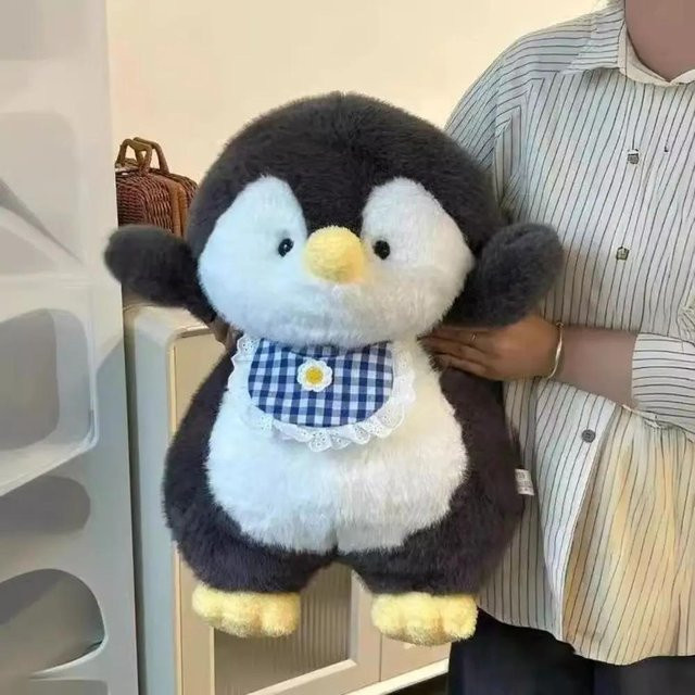 Kawaii Niedliches Pinguin Spielzeug, Plüschpuppe, ab 3 Jahren - Bild 1