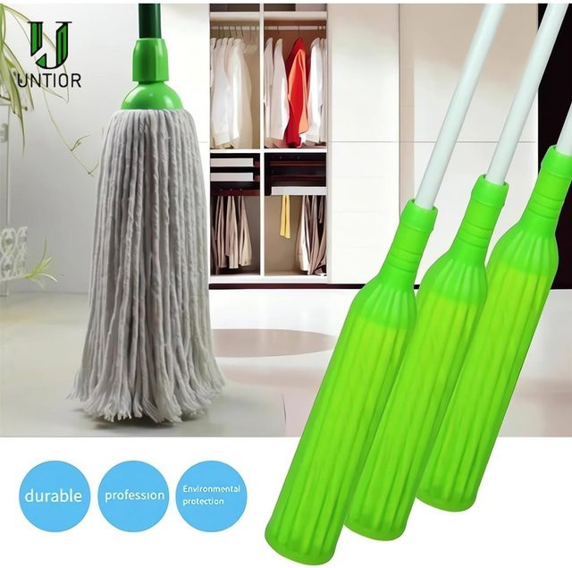 Untior Twist Mops aus Mikrofaser für die Bodenreinigung in Grün mit langem Stiel - Bild 1