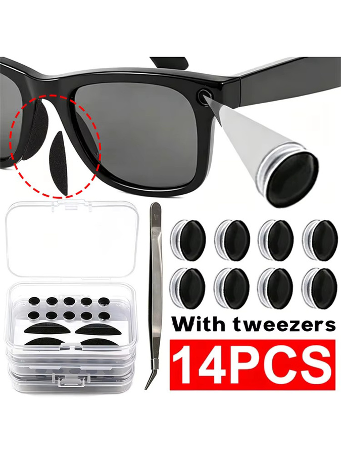 BAPPSUS Nasenpads, 14-in-1 LED-Lichtabdeckung, Schwarz - Bild 5