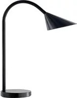 UNILUX Tischleuchte SOL LED in Schwarz, moderne Schreibtischlampe mit warmweißem Licht und verstellbarem Design - Bild 1