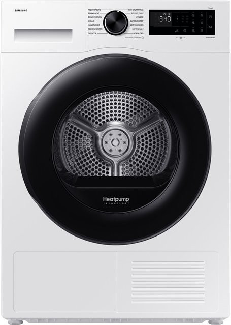 Samsung Wärmepumpentrockner DV91DG52A0AE in Weiß mit WiFi und App-Steuerung - Bild 1
