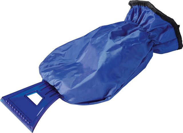 LUX-TOOLS Eisschaber mit Handschuh in Blau - Bild 1