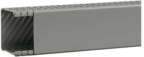Hager Verdrahtungskanal Grau B/H: 67 x 64 mm, Länge: 2 m - Bild 1