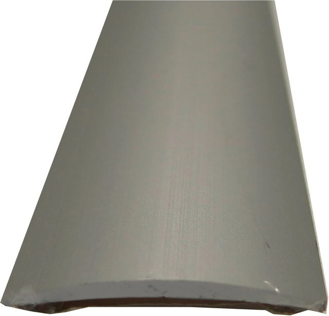 Praktikus Übergangsprofil selbstklebend aus Aluminium in Silber, Breite: 3,0 cm, Höhe: 0,5 cm, Länge: 250 cm - Bild 1