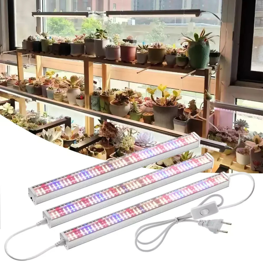 IWP Vollspektrum-LED-Wachstumslicht Sunshine 4000K 780NM Pflanzenwachstumslampe für Zimmerpflanzen und Sämlinge, Länge: 50 cm - Bild 4