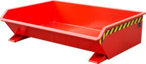 Bauer Südlohn Mini-Kippbehälter MGU 610, lackiert, Farbe: Feuerrot - Bild 1