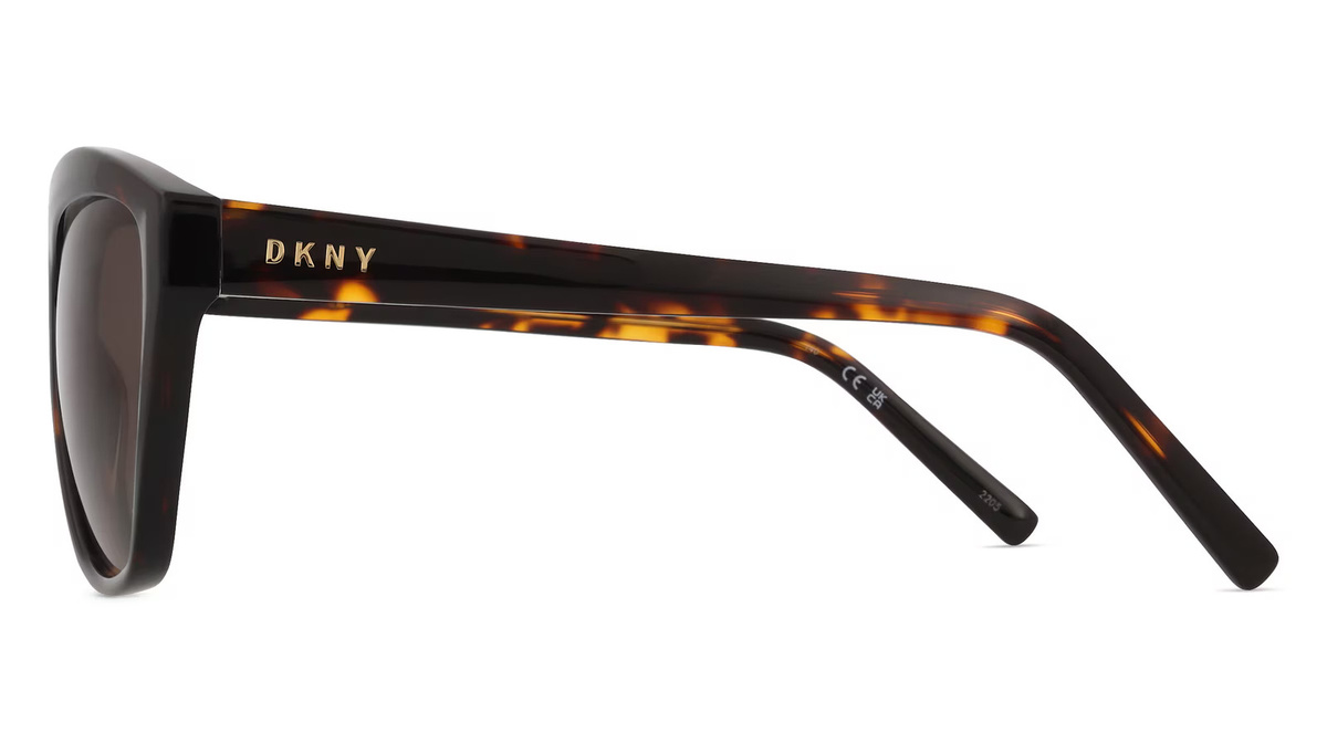 DKNY DK544S Sonnenbrille, Vollrand, Quadratisch, Acetat, Unisex, braun - Bild 2