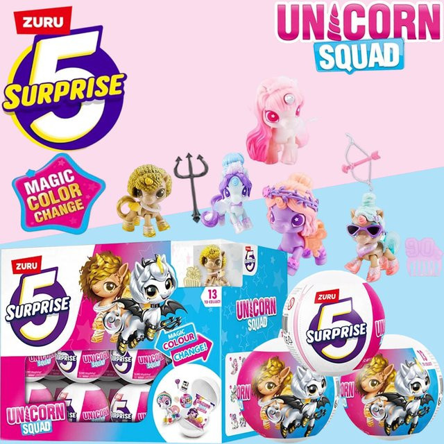 Zuru 5 Surprise Mini Brands, Einhorn, Spielzeug Mystery Blind Box, ab 3 Jahren - Bild 1