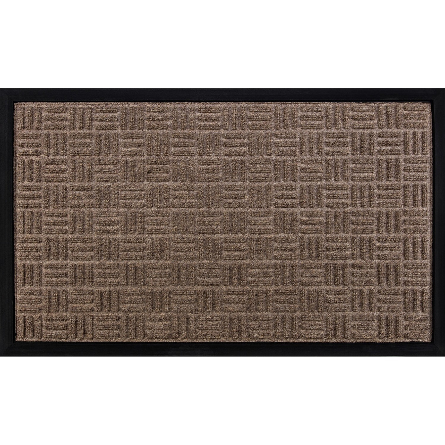 OBI Fußmatte Braun aus Polypropylen mit rutschfester Unterseite, B/B: 45 x 75 cm - Bild 2
