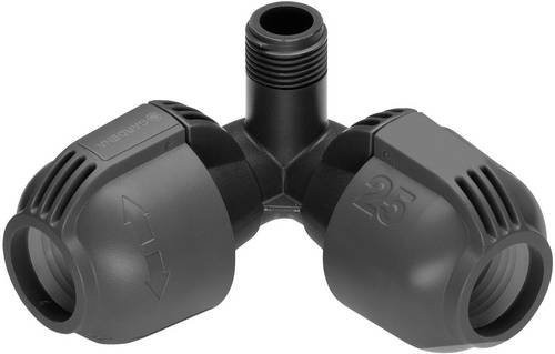 Gardena Sprinklersystem Winkelstück mit Quick & Easy-Schnellverbindungstechnik und 1/2 Zoll Außengewinde, selbstdichtend - Bild 1