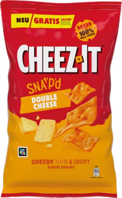 Kellogg's Cheez-It Snap'd Double Cheese Cracker 120 g - Bild 1