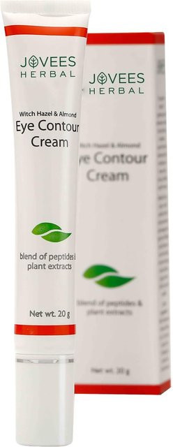 Jovees Herbal Augenkonturcreme mit Haselnuss und Mandel, 20 ml, Empfindliche Haut - Bild 1