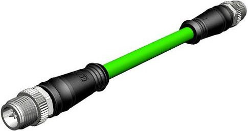 Molex 1203410305 Sensor- und Aktor-Steckverbinder, konfektioniert, grün - Bild 1