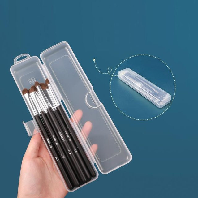 YOVIP Make-up Pinsel Organizer, transparent, mit Abdeckung - Bild 1