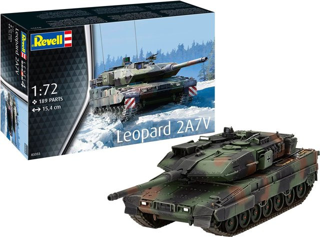 Revell Leopard 2A7V, Modellbau, 1:72, ab 12 Jahren - Bild 2