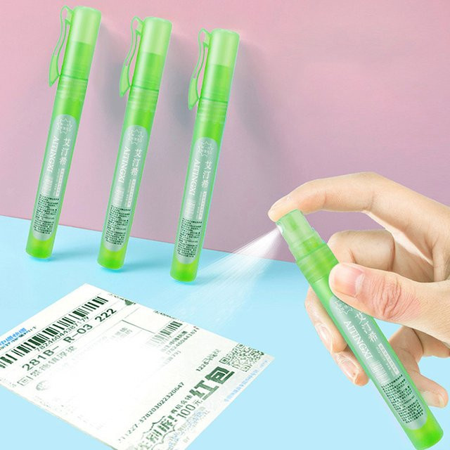 CHENJ Datenschutz-Korrekturstift für Thermopapier in Grün zur Eliminierung privater Informationen - Bild 1