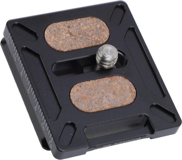 Universelle 30mm Schnellwechselplatte im Arca-Typ aus Aluminiumlegierung mit 1/4-Zoll-Schraube für SLR- und Digitalkameras, Schwarz - Bild 1