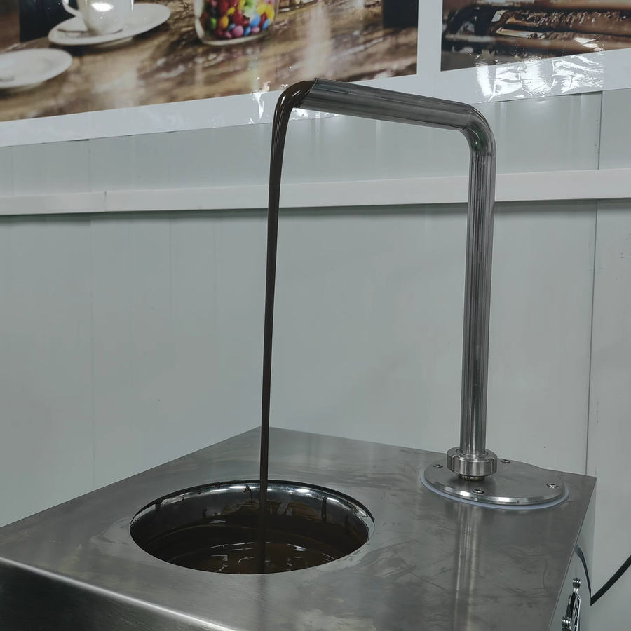 LISM Automatische Temperiermaschine für Schokoladenspender, 7 l, Silber - Bild 2