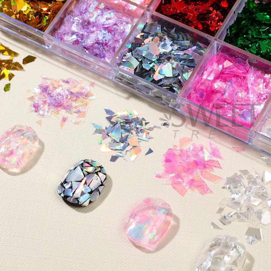SWEET TREND Nagelglitzerflocken, schimmernd - Bild 6