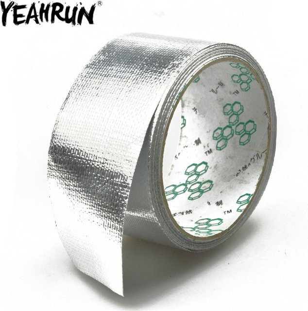 YEAHRUN Aluminiumband zum Schutz von 1/10 RC-Karosserien, Metall, Grau, Zubehör - Bild 1