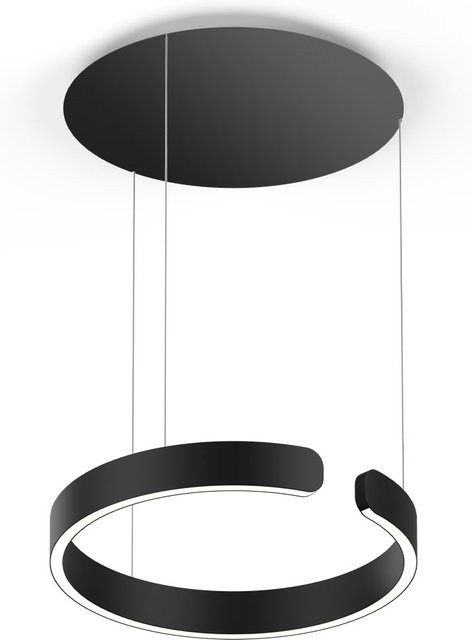 Occhio Mito sospeso 40 up LED-Pendelleuchte in Schwarz matt mit dimmbarer Lichtfarbe von 2700K bis 4000K und variabler Aufhängung von 50 bis 200 cm - Bild 1