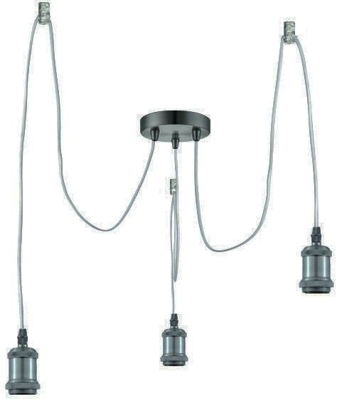 Globo Lighting Pendelleuchte Oliver aus Metall in Schwarz - Bild 1