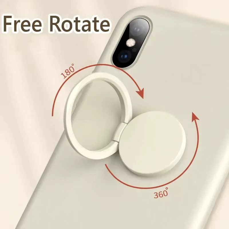 Magnetischer Fingerring-Handyhalter mit 360 Grad Drehung und Aufkleber für die Rückseite in Mehrfarbig - Bild 2