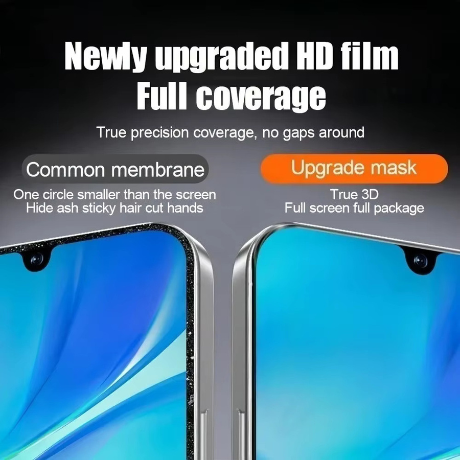 2 Stück Ultra-Klarer Gehärteter Glas-Displayschutz für Samsung Galaxy A56 A55 A53 A25 A17 A26 A35 A54, Transparent - Bild 3