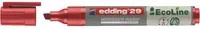 Edding Whiteboardmarker 29 EcoLine Rot mit Keilspitze - Bild 2
