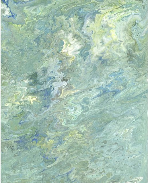 Komar Vliestapete Flow Reflection multicolour B/H: 200 x 250 cm - Bild 1