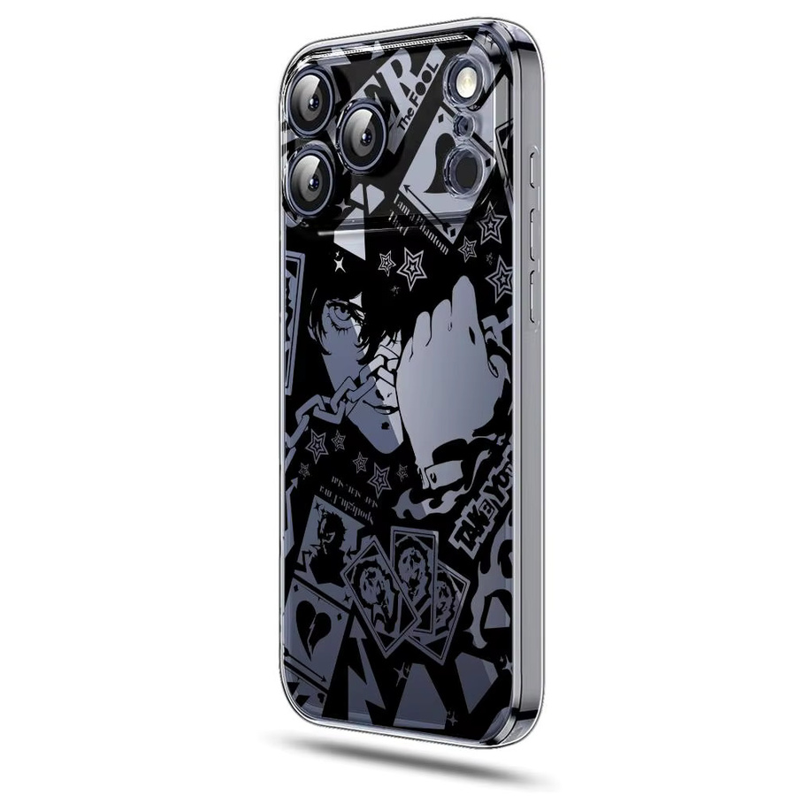 Persona 5 Magnetische Transparente Handyhülle für Apple iPhone 17 16 15 14 13 12 Pro Max Plus mit kabelloser Abdeckung - Bild 5