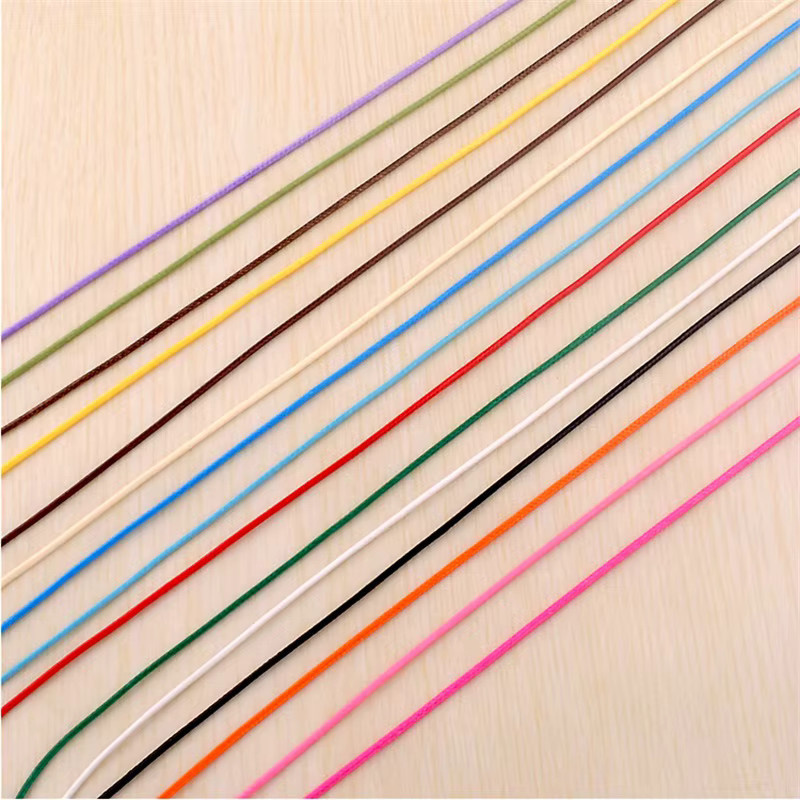 scoiry Gewachste Schnur, gemischte Farben, 10 Meter, Unisex - Bild 3