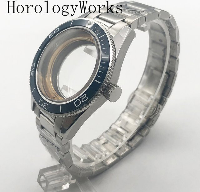 Neiton Uhrenarmband, 41 mm Gehäuse, Saphirglas, passend für ETA2836 NH35 NH36 Miyota8205 8215 821A ST1612 Uhrwerk - Bild 1