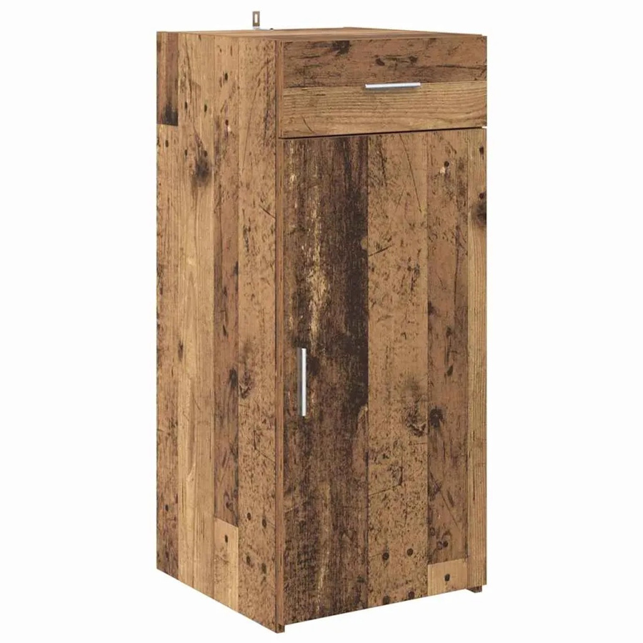 vidaXL Sideboard Artisan-Eiche in Braun, modernes Design für dein Wohnzimmer, B/T/H: 42,5 x 40 x 93 cm - Bild 2