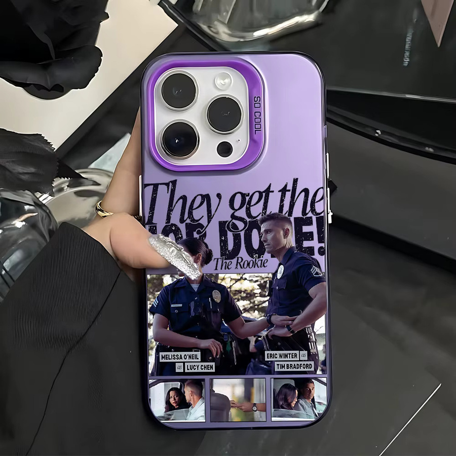 Funko TV The Rookies Handyhülle für iPhone, sturzsichere matte Hülle, multicolour - Bild 3