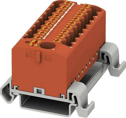 Phoenix Contact Verteilerblock 3273246 Zugfeder Rot 8 Stück - Bild 1