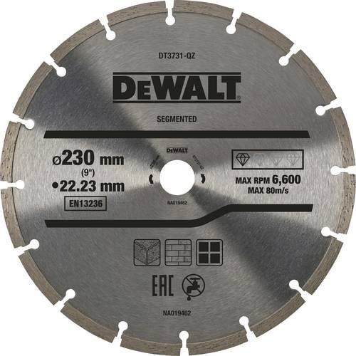 DEWALT Diamanttrennscheibe Eco1 Universal DT3731-QZ Silber Durchmesser: 230 mm - Bild 1