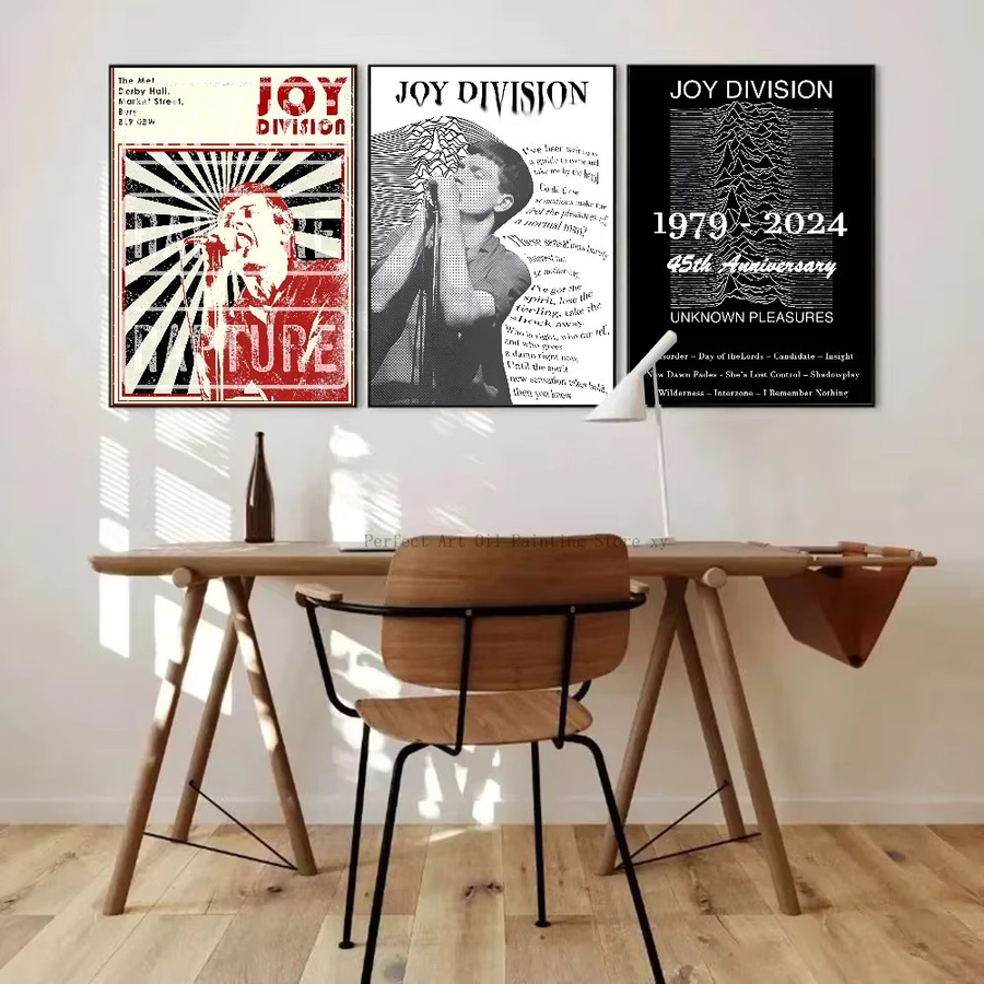 Joy Division Unknown Pleasures Poster aus Papier für dein Zuhause - Bild 4