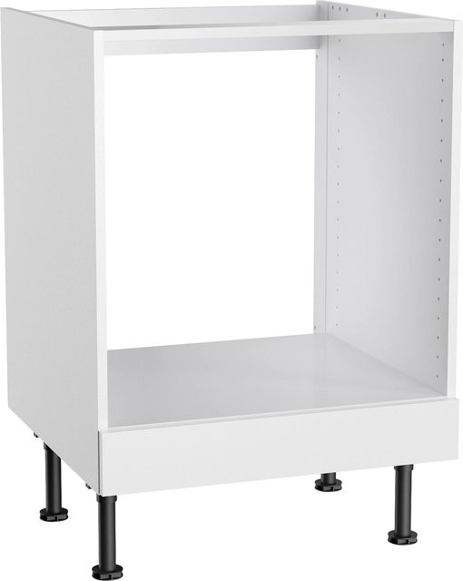 Optifit Küchen-Herdumbau Bengt in Weiß mit Feinstruktur, B/T/H: 60 x 58,4 x 87 cm - Bild 1