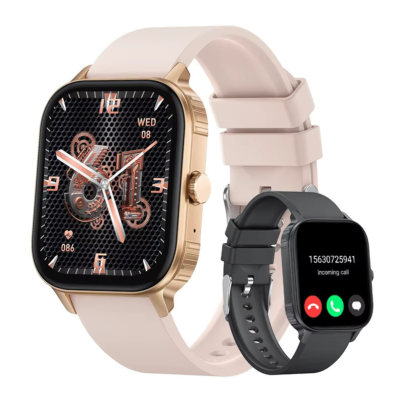 LIGE Smartwatch mit 2,01 Zoll HD Display, Bluetooth Anruf, Herzfrequenzmessung und Wasserdichtigkeit, Pink - Bild 7