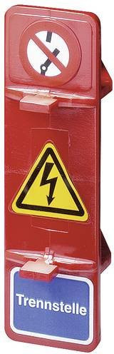 Siemens Blindeinsatz 3NX1004 für NH-Sicherungsunterteil in Rot, Größe 1/2/3, 1 Stück - Bild 1
