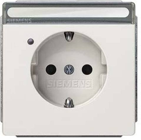 Siemens Schalterprogramm Platin 5UB18541 Steckdose in Silber und Weiß - Bild 1