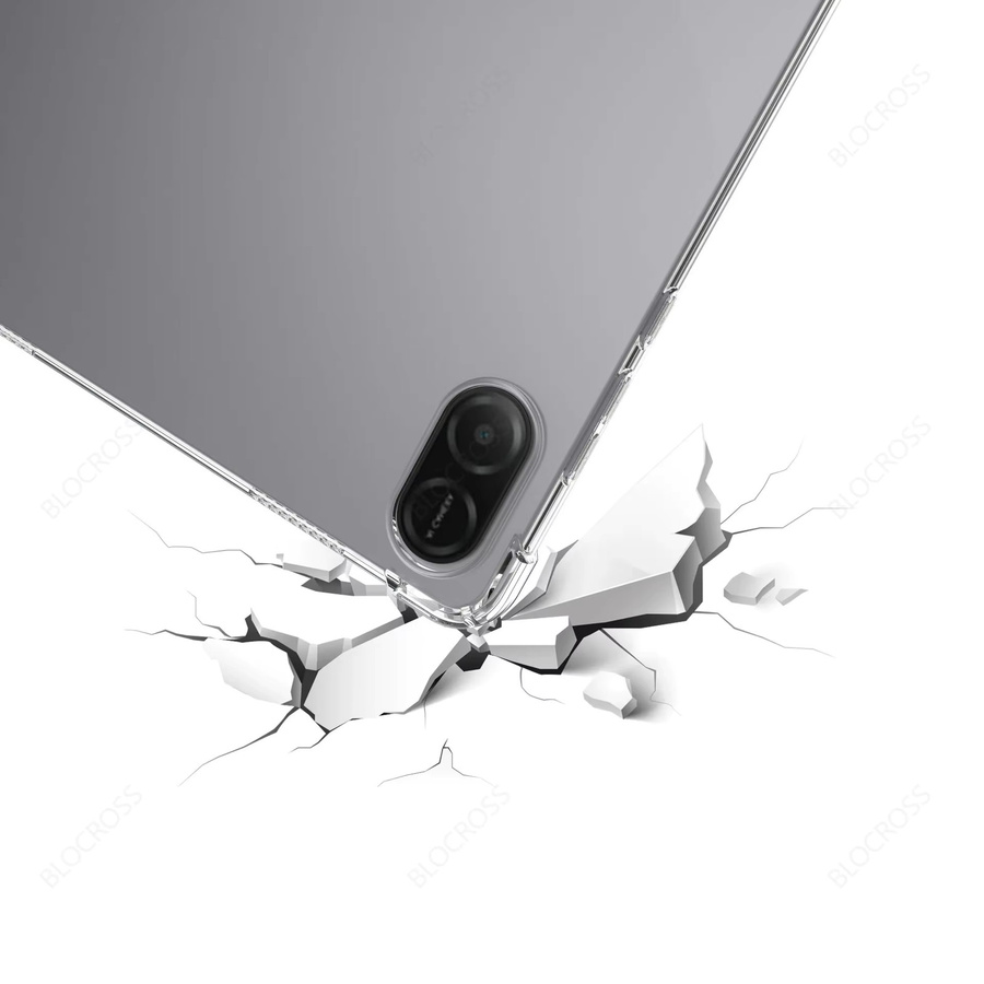 Transparente TPU-Schutzhülle für Honor Pad Modelle in Transparent und Grau - Bild 3